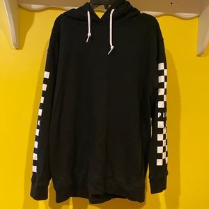 oversized black sweatshirt from vs PINK